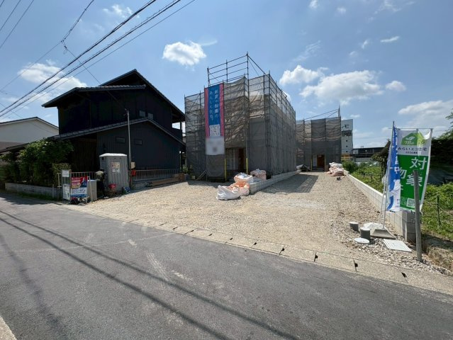 クワイエ　岐阜市今嶺第2　全2区画分譲の外観|「現地（2026年6月11日）撮影」　
■全体写真　
■ヤマダ不動産　株式会社リライフ　