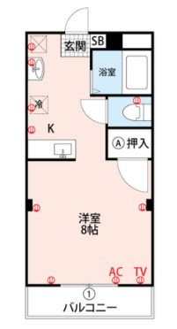 のばらビルの間取り