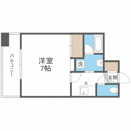 【間取り】 | DSタワー大博通り
