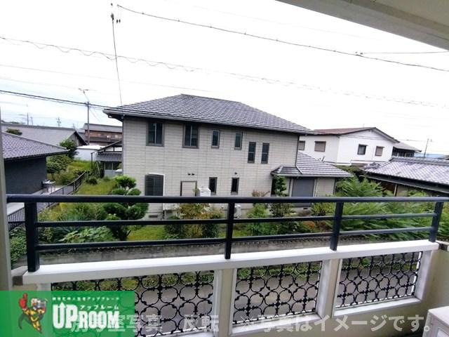 レジデンス青山のバルコニー