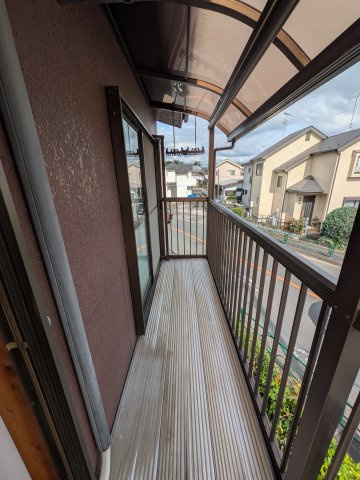 愛家瀬戸岡戸建のバルコニー