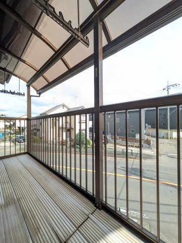 愛家瀬戸岡戸建のバルコニー