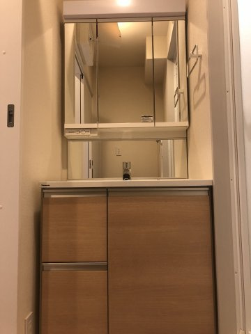 川崎市多摩区登戸の賃貸マンションの洗面所