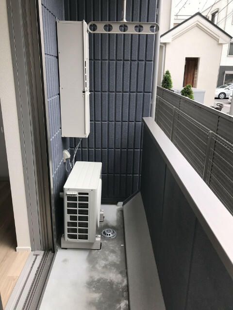 川崎市多摩区登戸の賃貸マンションのバルコニー