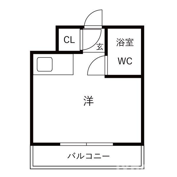 ハイツトレインの間取り