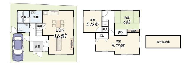 【ReDream】鳴滝松本町の間取り