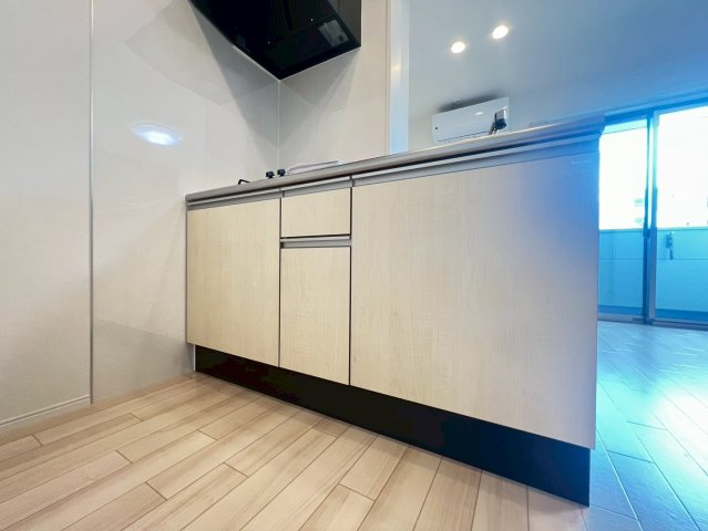 (仮称)吹田市新芦屋新築アパートのキッチン