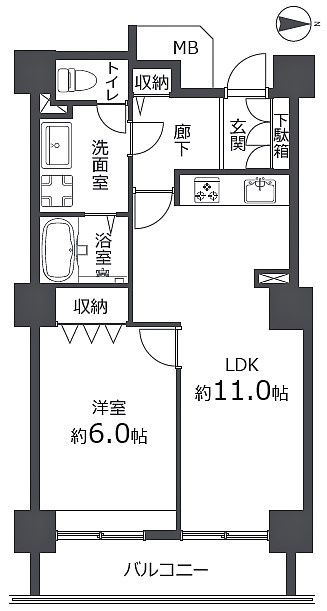 リプレ川口一番街６号棟