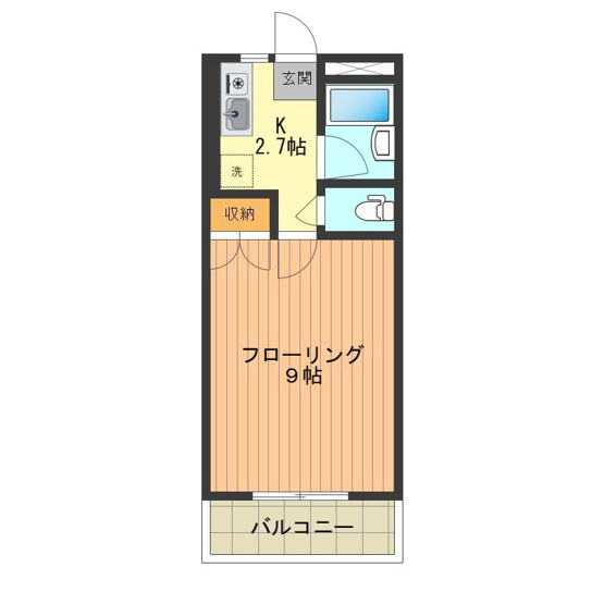 【間取り】 | 第３ハピネス