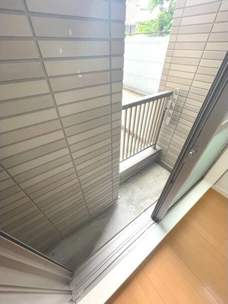 パルティール名塚のバルコニー