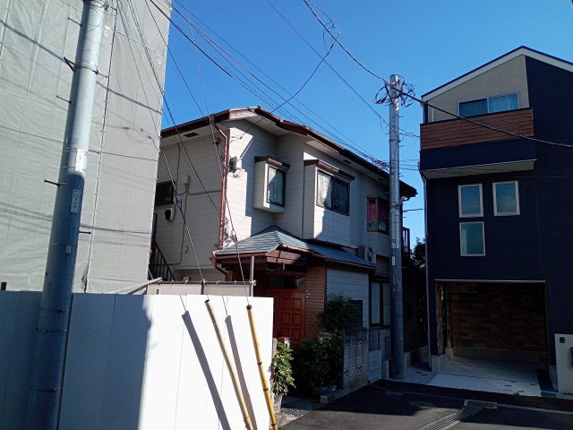 川崎市多摩区登戸のアパートの展望