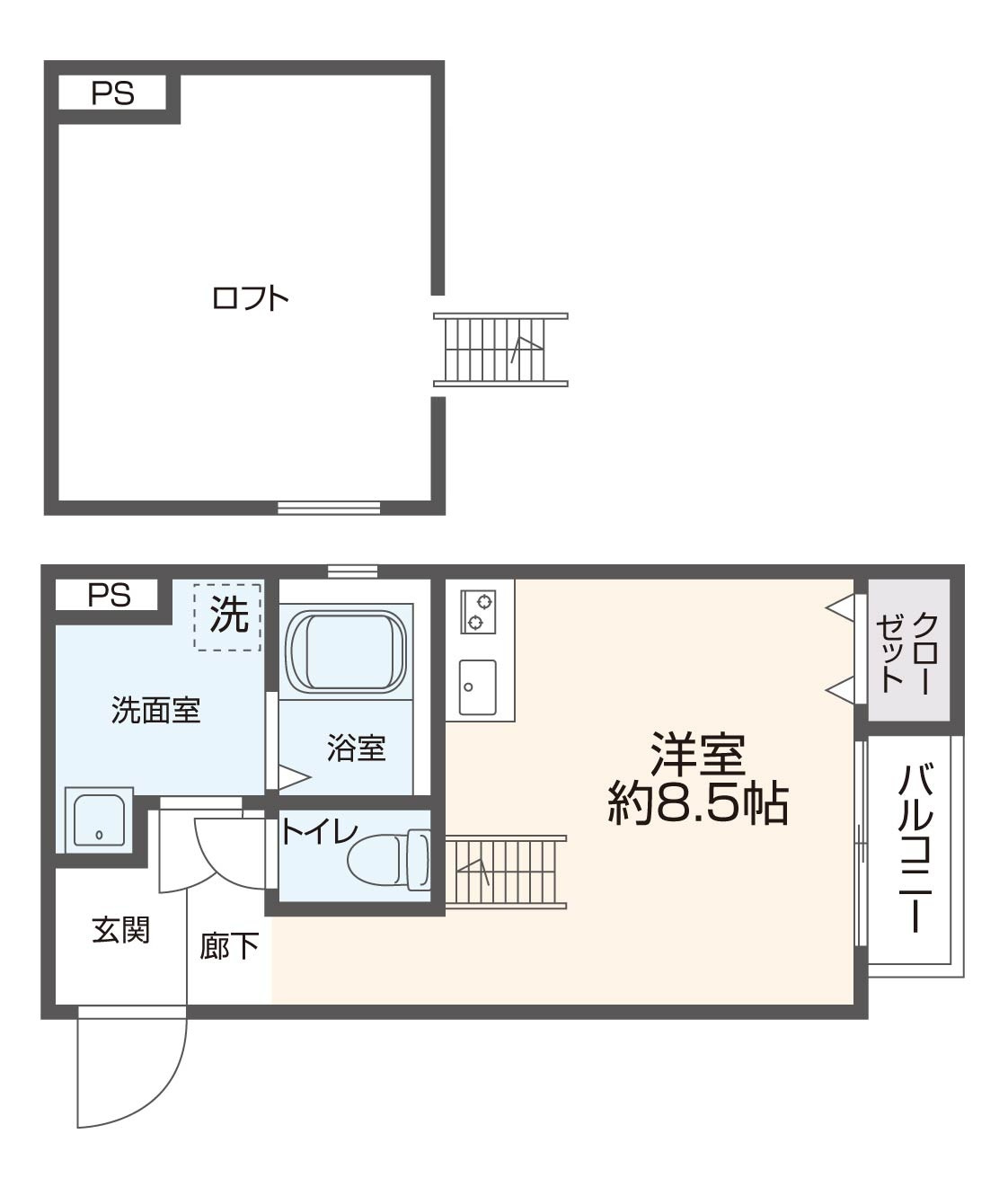 For Realize友井の間取り