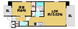 【間取り】 | プレジオ今福鶴見
