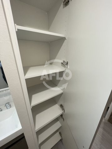 プランドール新北野|洗面所収納
