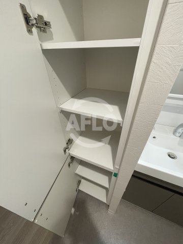 プランドール新北野|洗面所収納