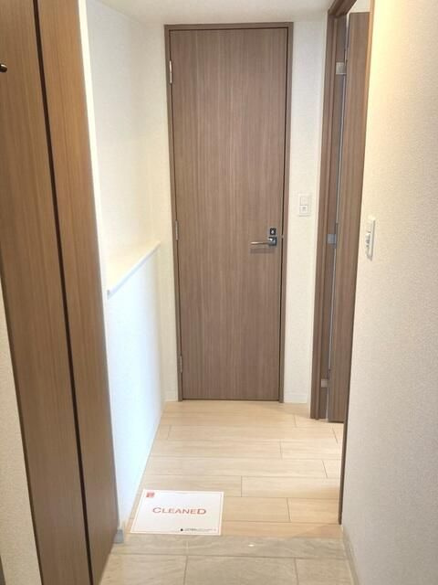パークキューブ新板橋の玄関