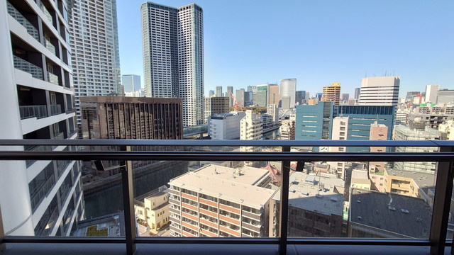 パークタワー勝どき　サウス棟のバルコニー|※写真は同タイプ住戸です。