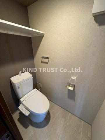 ジオエント梅田北リバーフロントのトイレ|ゆったりとした空間のトイレです