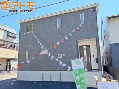 【外観】 | 葵区羽鳥第13　新築戸建　全1棟 | どっしりとした外観は安心感のあるマイホームを実感できますね♪