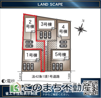 【区画図】 | 常総市水海道諏訪町第3　2号棟 | 前面道路も広くお車の入出庫がしやすいのが特徴です！