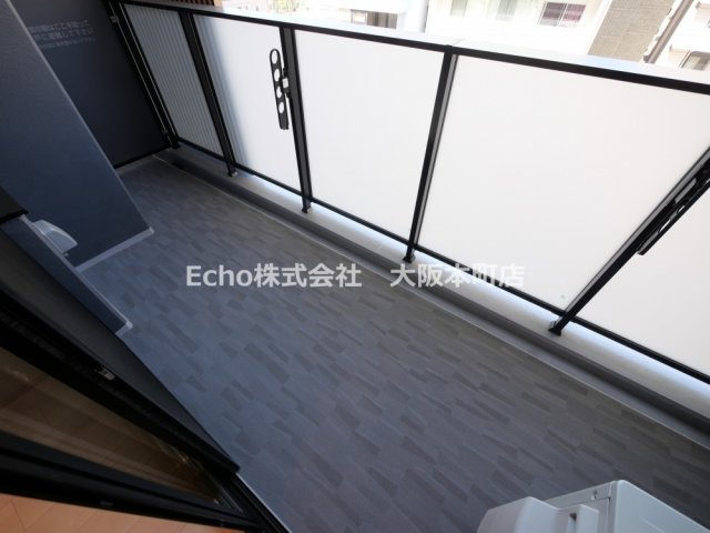K-COURT谷町四丁目のバルコニー