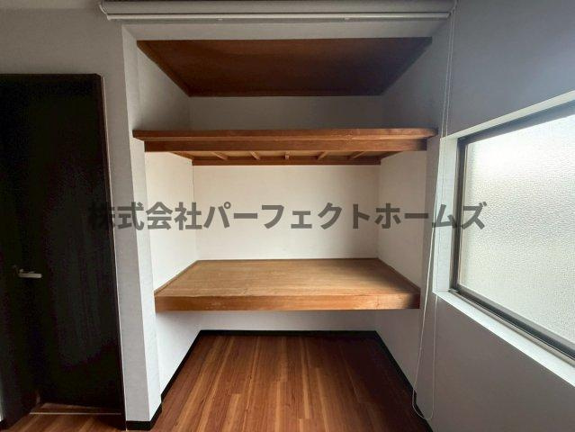 尊延寺5丁目戸建　賃貸の収納|こまごまとしたものを収納できそうですね