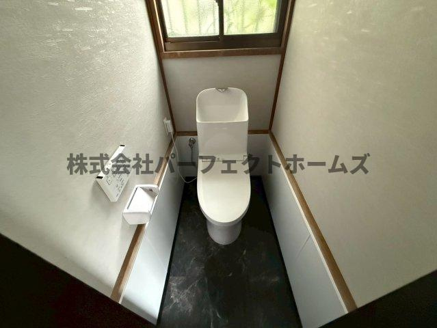 尊延寺5丁目戸建　賃貸のトイレ|清潔感のあるトイレです