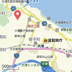 【地図】 | エリーフラッツ浜大津