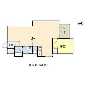 ギャレ緑橋の間取り