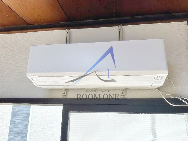 中央町1丁目戸建の設備|エアコン付です。