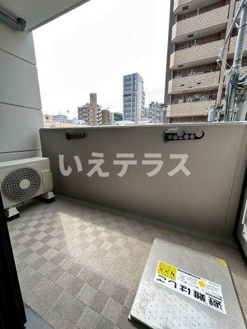 レシオス神戸クラルスのバルコニー