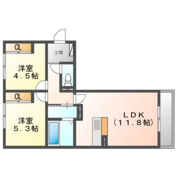 ラフィオーレの間取り