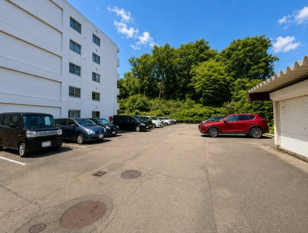 ライオンズマンション伏見第2の駐車場
