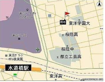 ベルファース本郷弓町の地図|現地案内図