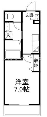 Calmo maleの間取り