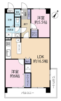 【間取り】 | 中古マンション　キャッスル戸塚305号室 | 間取図