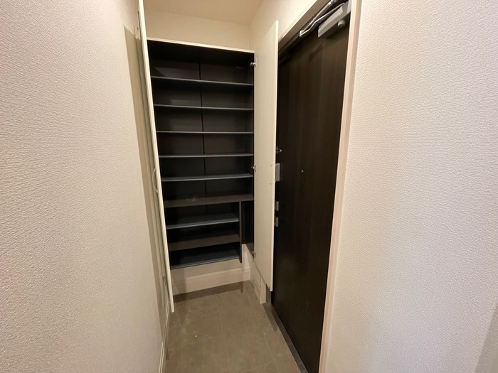 吹田市江の木町のアパートの収納