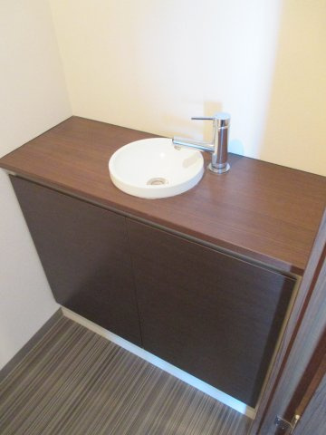 アーバンドックパークシティ豊洲タワーAのトイレ|コンパクトで使いやすいトイレです