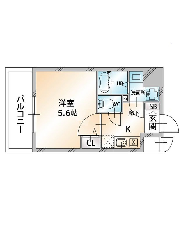 クオーレ神戸山手の間取り
