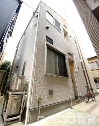 板橋区稲荷台のアパートの外観