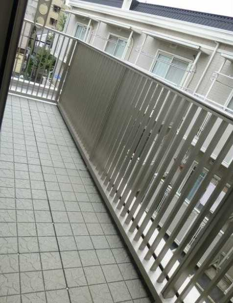 GRACEIKEJIRI　最上階　角部屋　築浅のバルコニー