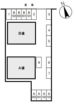 【駐車場】 | コーポ柴B
