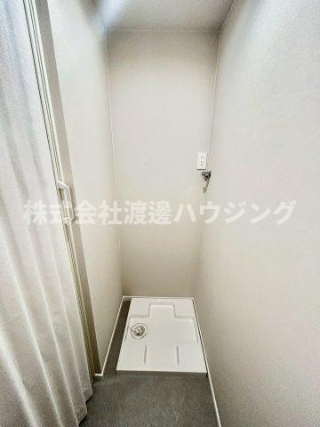 常盤町リノベテラスの設備|室内洗濯パン