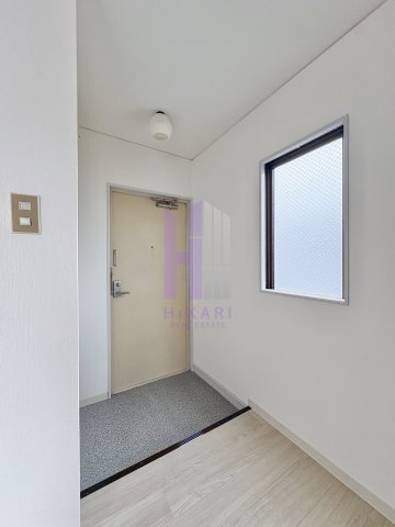 マンション蜻鈴の玄関
