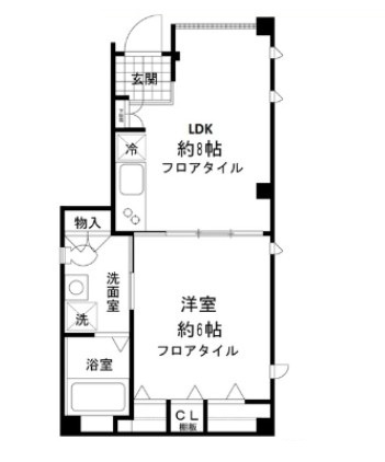 ヴィブレ荻窪の間取り|間取りです。