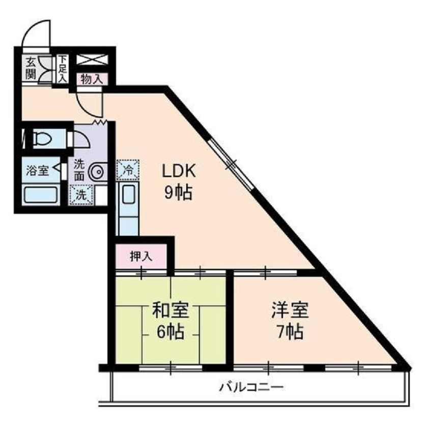 STハイム千鳥の間取り|間取り