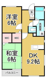 ソレアード甲子園の間取り