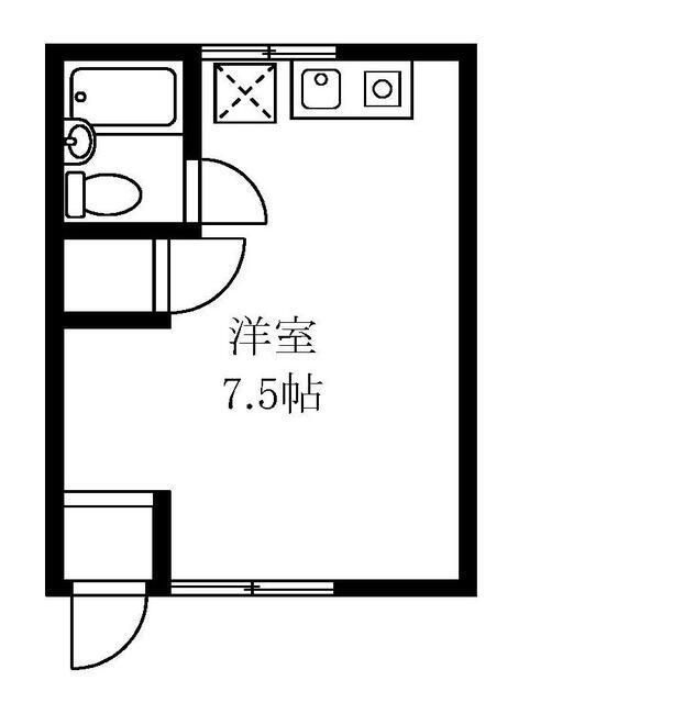 ビラカワシマの間取り|間取りです。