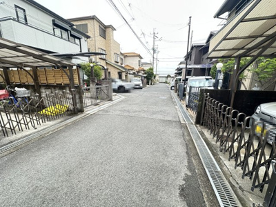 【前面道路含む現地写真】 | 岸和田市荒木町2丁目土地 | 前面道路
