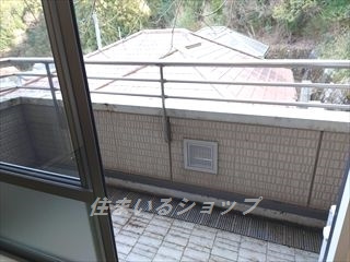 グランバリエ３４０　Ｂ棟のバルコニー
